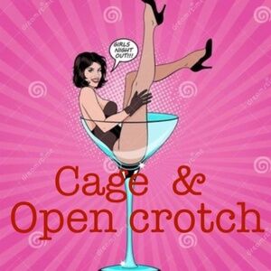 Open crotch / Crotchless and Cage panties